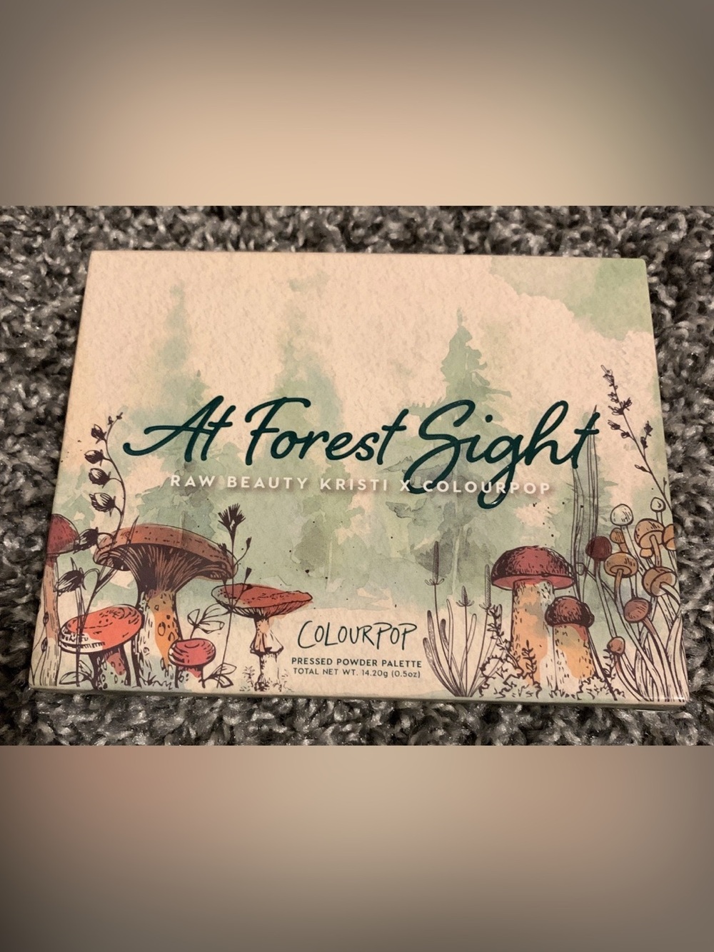 ColourPop Raw Beauty Kristi At Forest Sight eyeshadow palette Limited Edition
